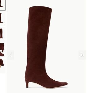 WALLY BOOT MAHOGANY SUEDE